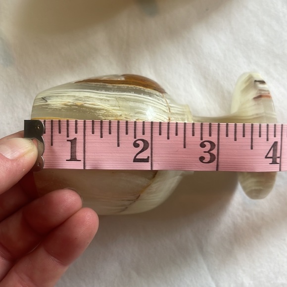 Vintage Green Onyx Marble Wine Goblets- set of 3- Barware, Bar Cart Decor, Stone - Picture 5 of 8